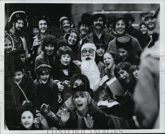 1971 Press Photo Scene from Scrooge - Historic Images