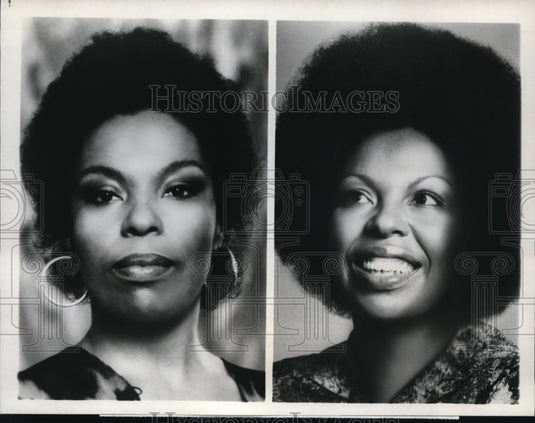 1977 Press Photo Roberta Flack stars in The Tiny Tree - Historic Images