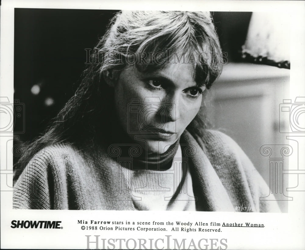 1988 Press Photo Mia Farrow in Another Woman - cvp33370-Historic Images