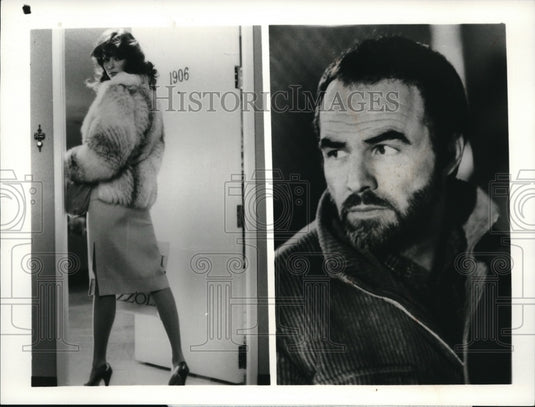 1986 Press Photo Burt Reynolds Rachel Ward Sharky's Machine - Historic Images