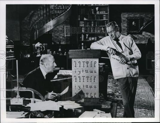 1982 Press Photo ABC presents My Fair Lady starring Rex Harrison and Wilfred - Historic Images