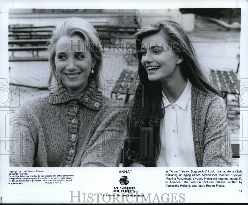 1988 Press Photo Movies Anna - Historic Images