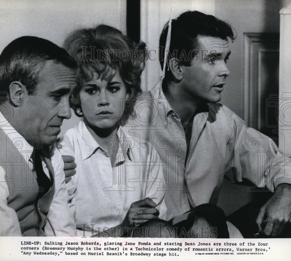 1967 Warner Brothers presents Any Wednesday with Jane Fonda, Jason - Historic Images
