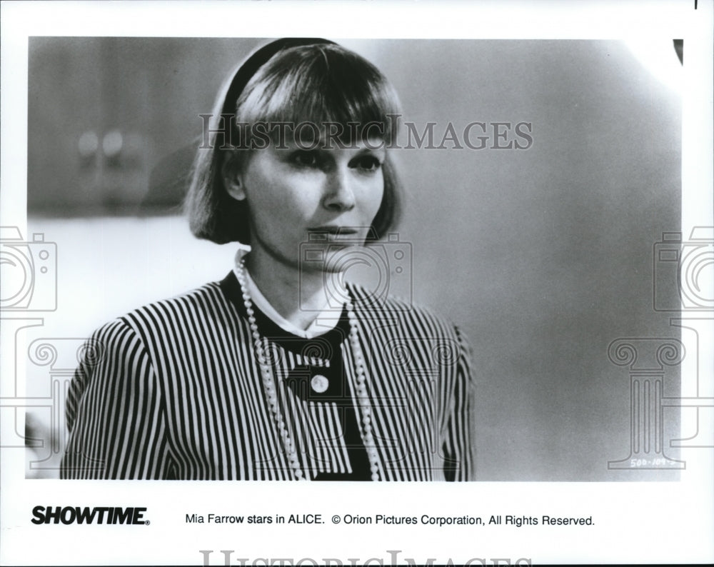 1992 Press Photo Mia Farrow in &quot;Alice&quot; - cvp33581 - Historic Images