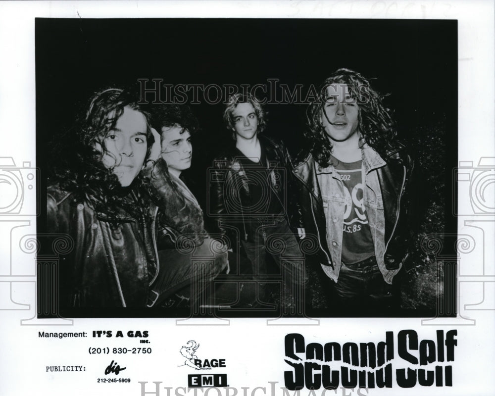 1989 Press Photo Music Group Second Self - Historic Images