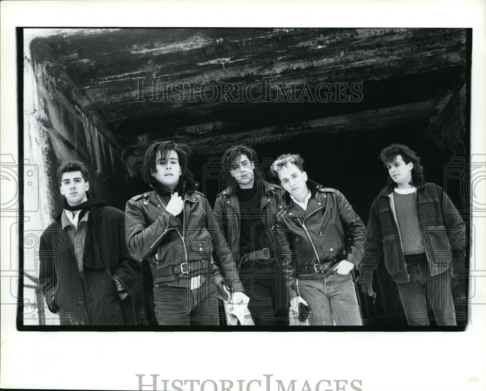 1986 Press Photo Brian Setzer Band - cvp33643 - Historic Images