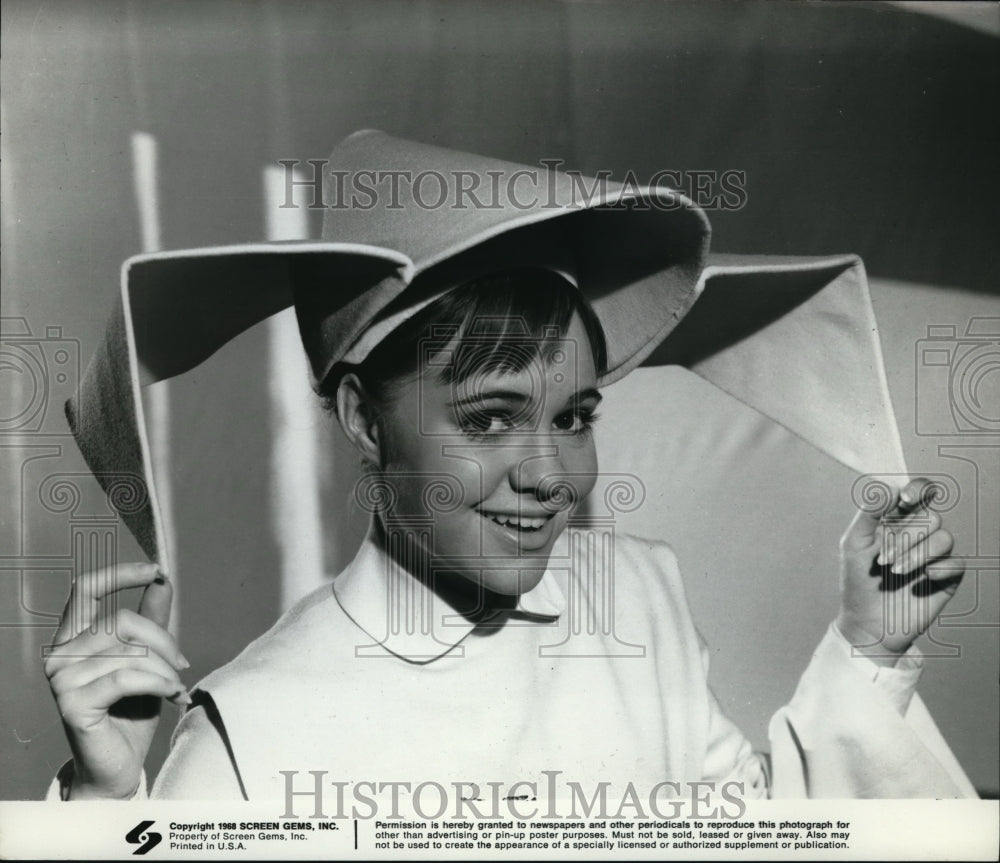 Undated Press Photo Sally Fields in The Flying Nun - Historic Images