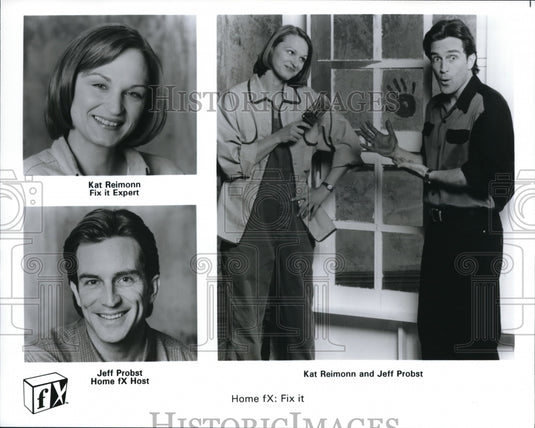Undated Press Photo Ket Reimon Jeff Probst Home FX Fix It - cvp33815- Historic Images
