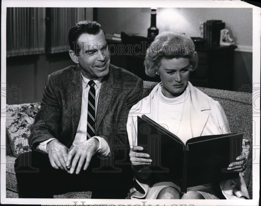 1966 Fred MacMurray Joan Caulfield My Three Sons  - Historic Images