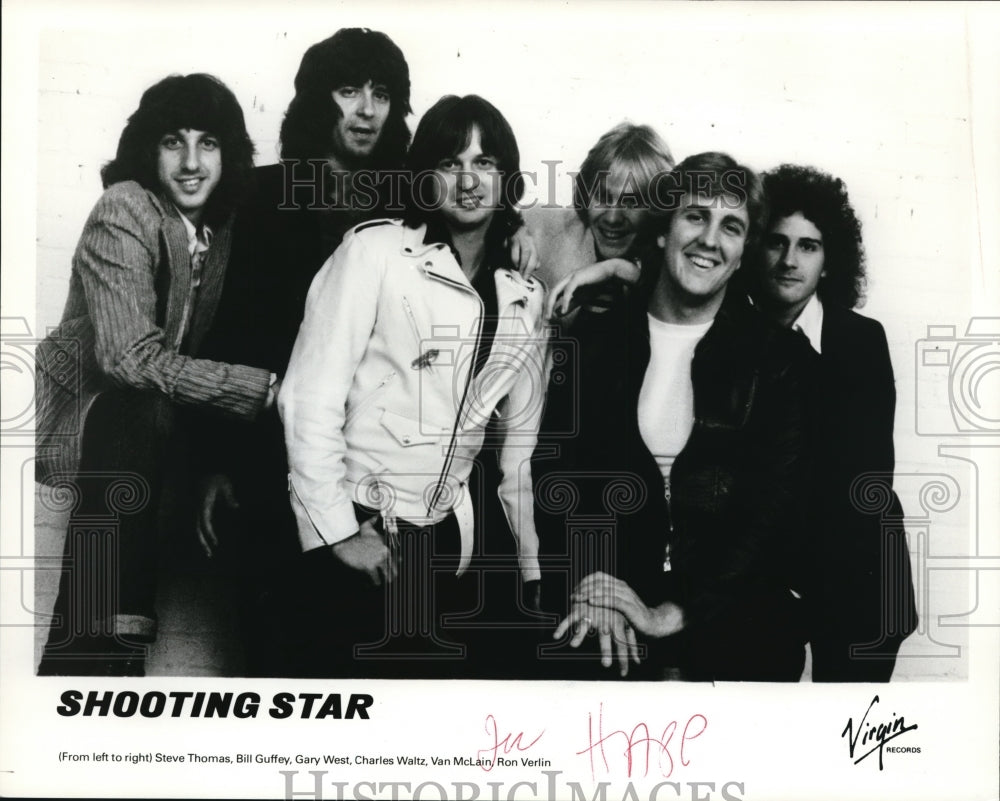 1980 Music Group Shooting Star  - Historic Images