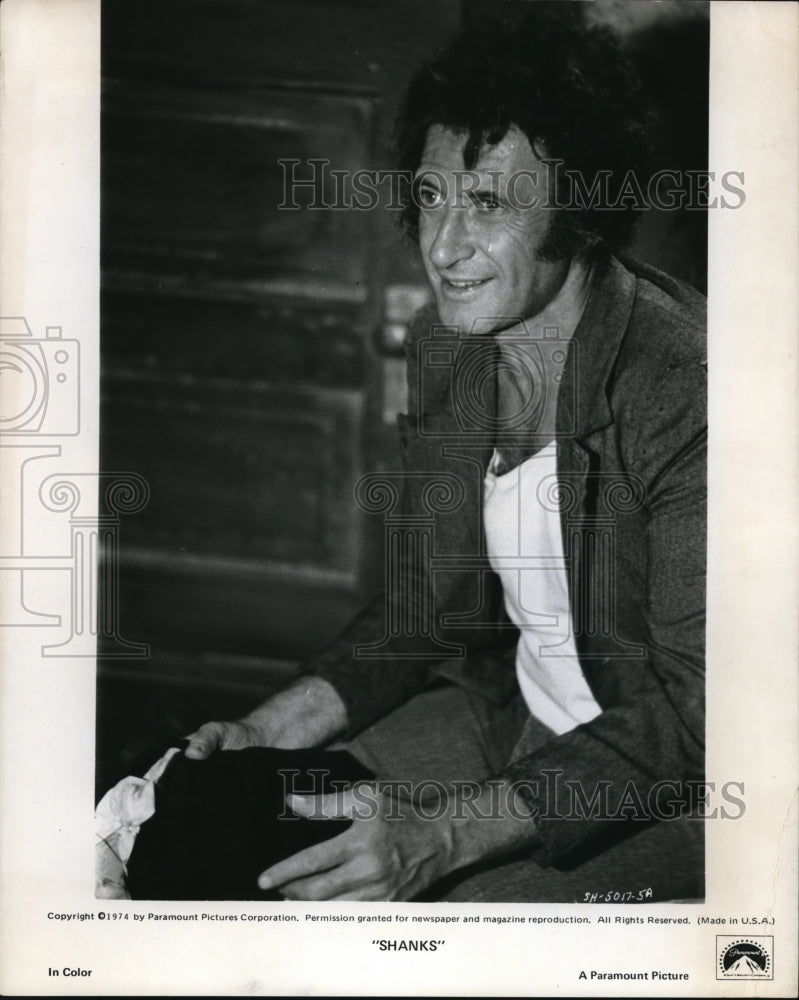 1974 Press Photo Marcel Marceau in Shanks - Historic Images