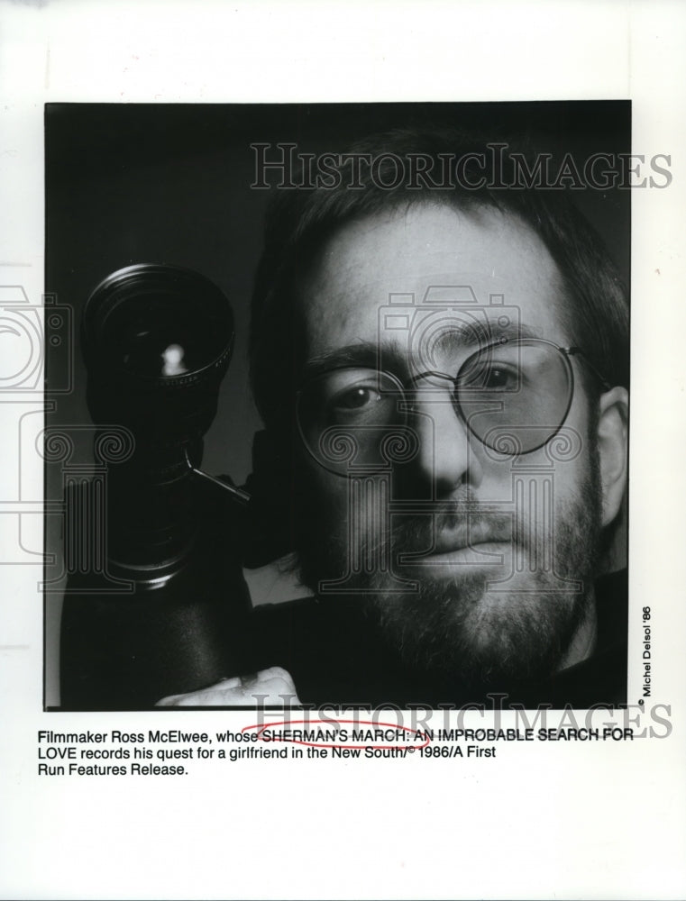 1986 Ross McElwee in Sherman's March: An Improbable Search For Love - Historic Images