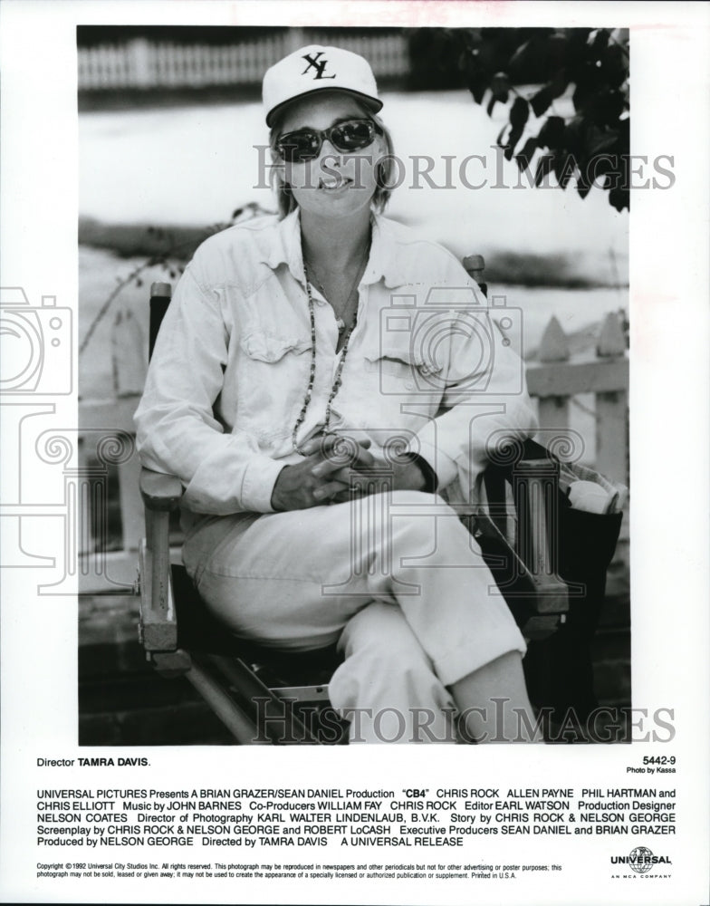 1993 Press Photo Tamra Davis director of CB4 - cvp34211 - Historic Images