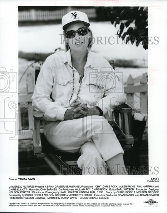 1993 Press Photo Tamra Davis director of CB4 - cvp34211 - Historic Images