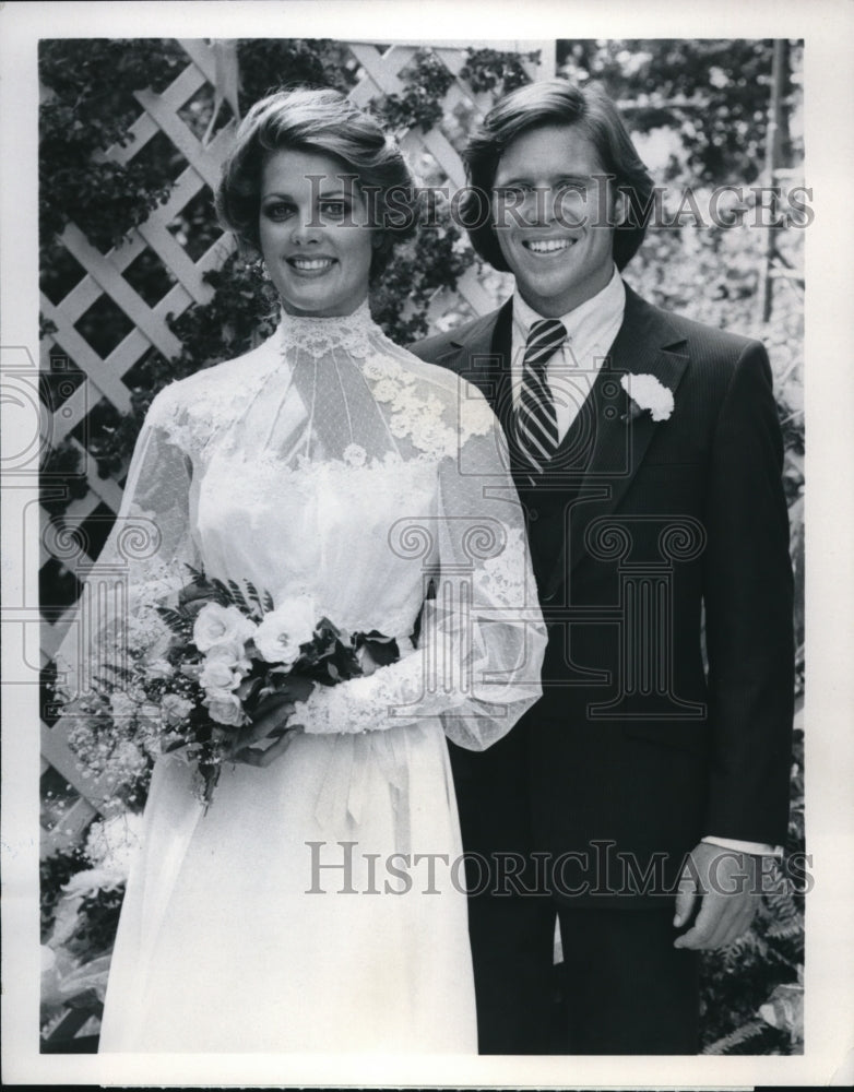 1979 Press Photo Grant Goudeve &amp; Joan Prather in Eight is Enough - Historic Images