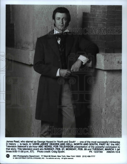 1993, James Read in Heaven Hell: North South Part III - cvp34792 - Historic Images