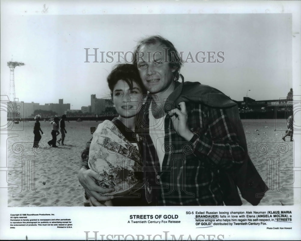 1987 Press Photo Movie Streets of Gold - Historic Images