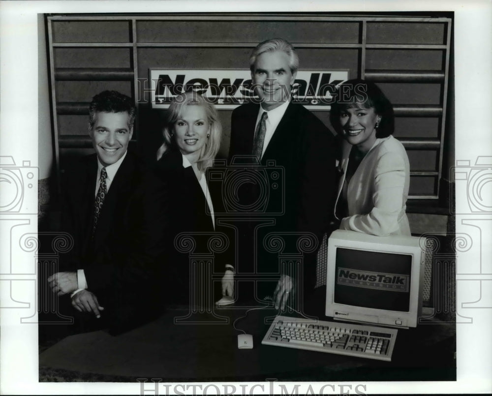 Press Photo Back to School with Newstalk Television - cvp35008- Historic Images