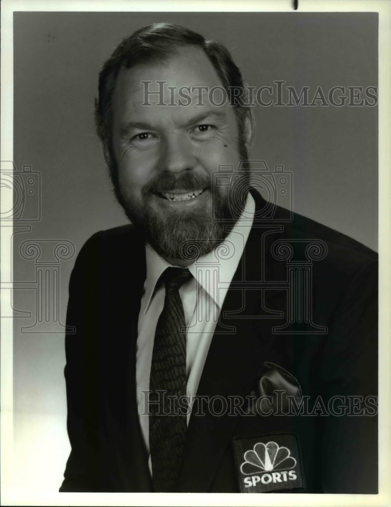 1988 Press Photo Merlin Olsen NBC Sports - cvp35142-Historic Images