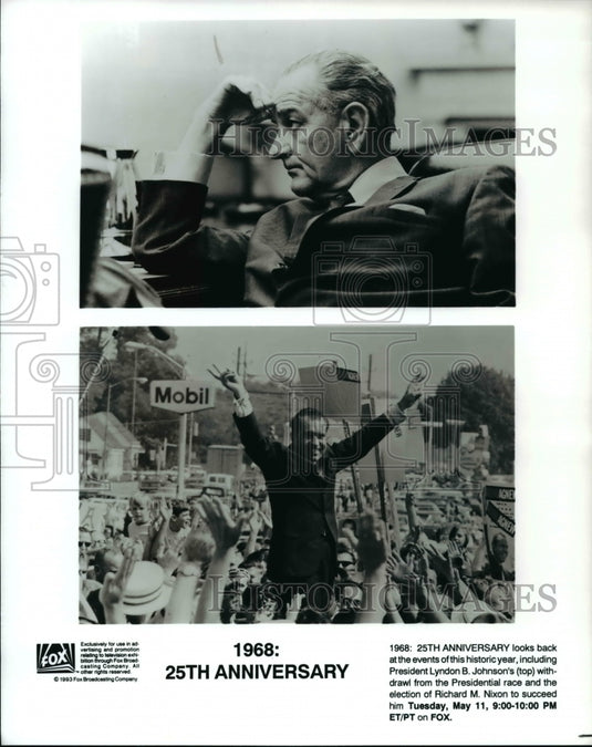 1968 Press Photo President Lyndon Richard Nixon-Historic Images
