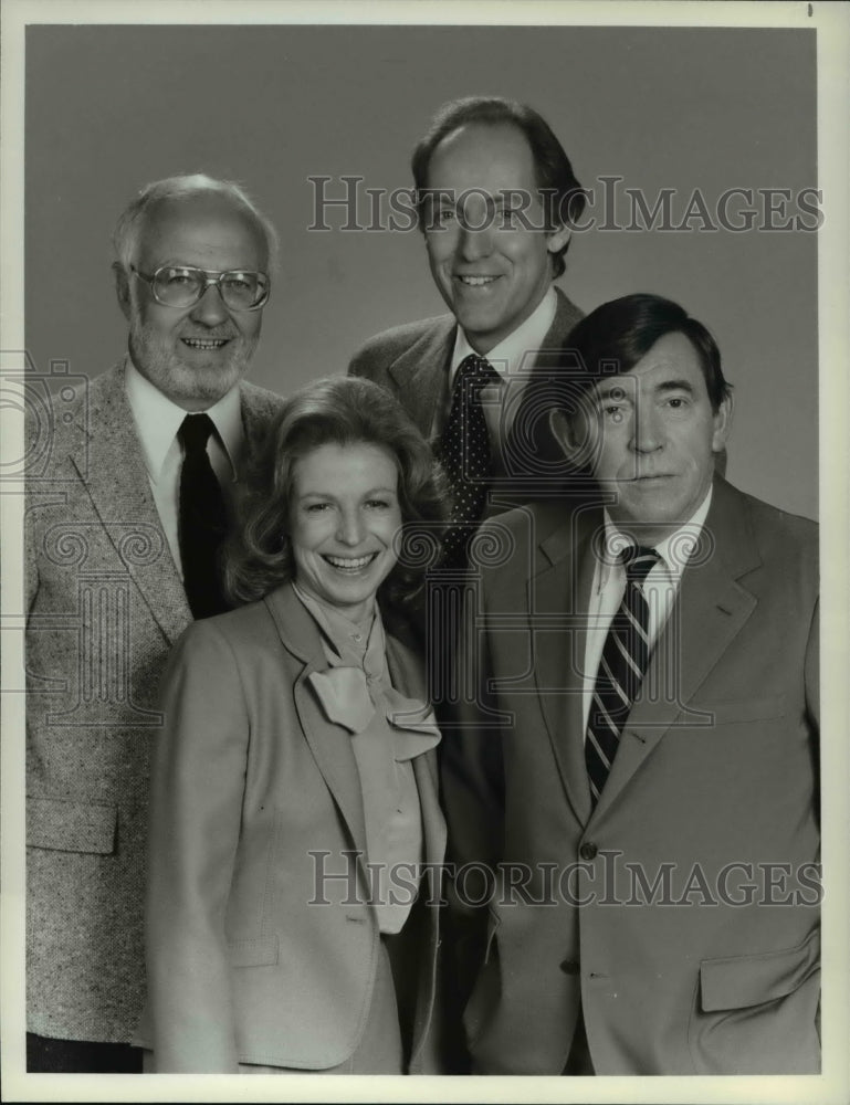 1982 Jack Perkins Betsy Aaron Garrick Utley Douglas Kiker NBC Magazi - Historic Images