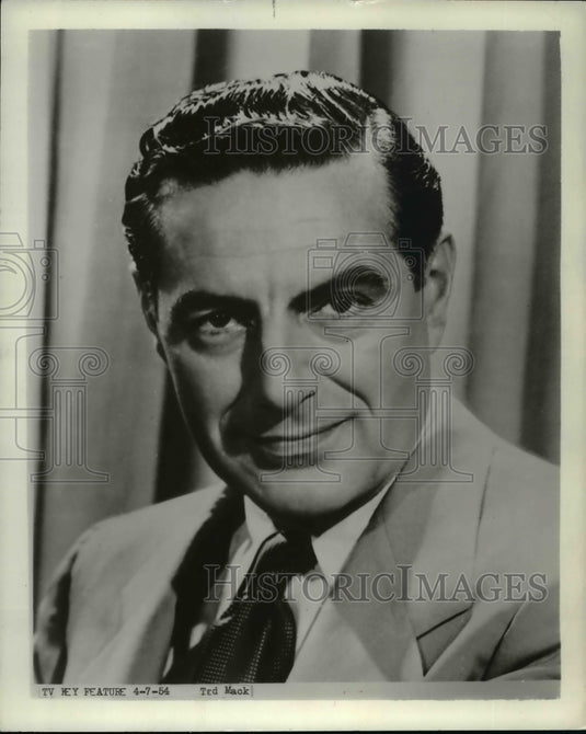 1956 Press Photo Ted Mack Original Amateur Hour - Historic Images