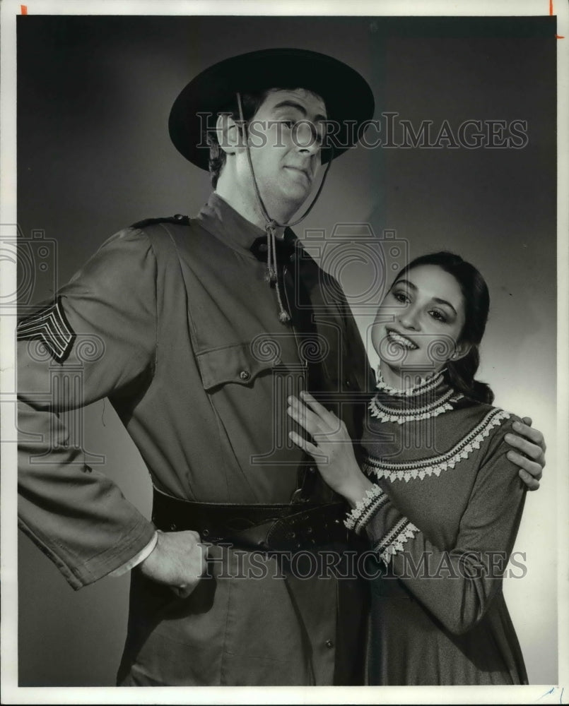 1979 Press Photo Robert McCoy and Celeste Seme - Historic Images