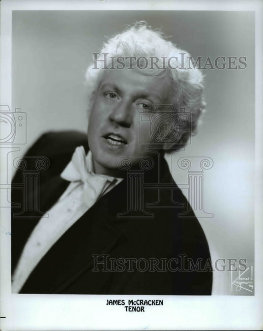 1978 Press Photo Tenor James McCracken - Historic Images