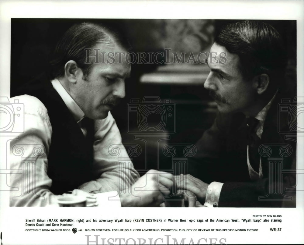 1995, Mark Harmon Kevin Costner The American West - cvp35640 - Historic Images