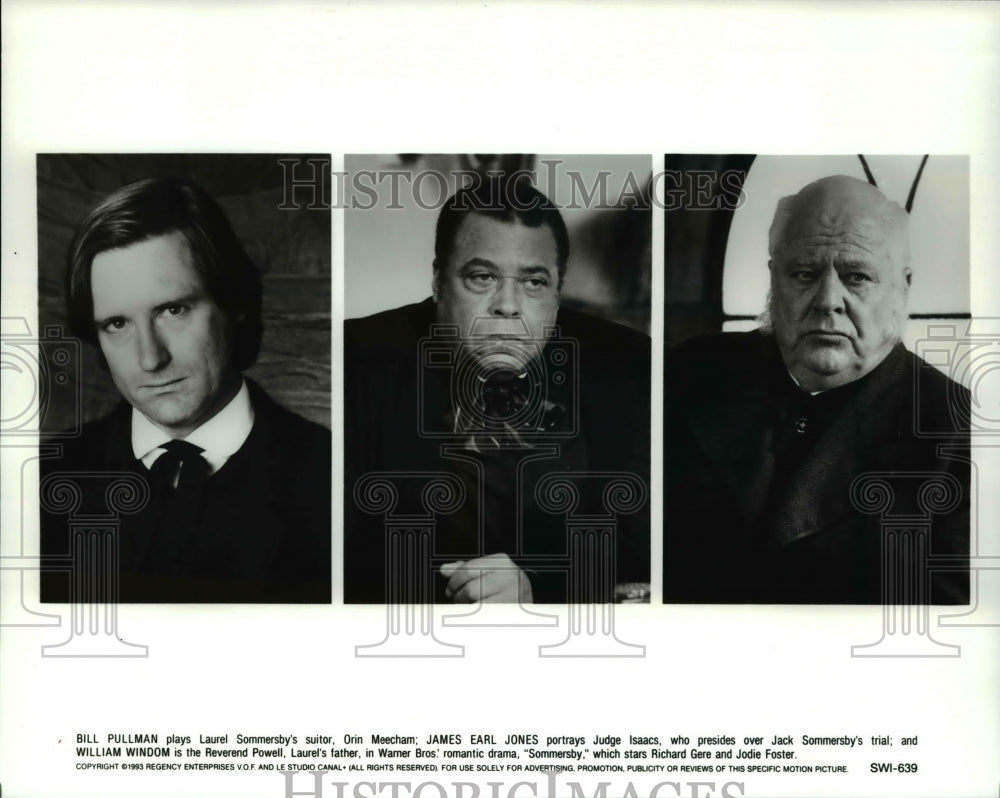 1994, Bill Pullman James Earl Jones William WindowAmerican West - Historic Images