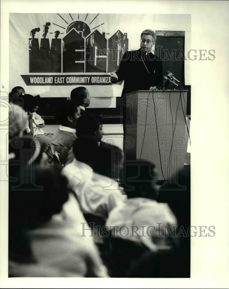 1988 Press Photo Bishop James Lyke - Historic Images