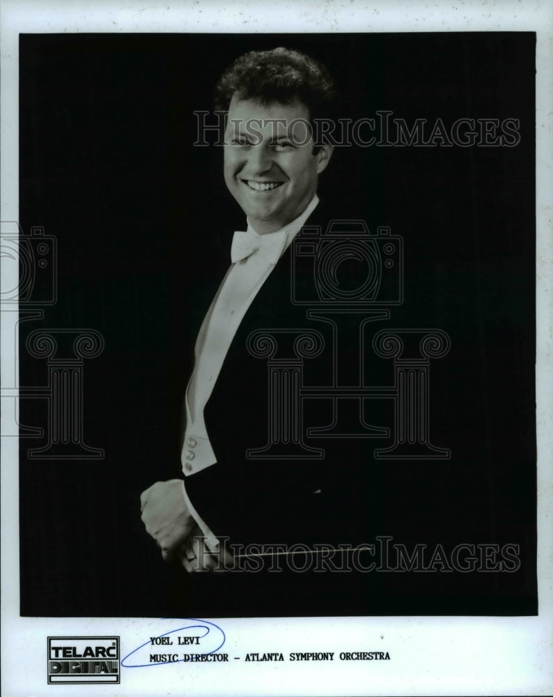 1992 Press Photo Yoel Levi Music Director Atlanta Symphony Orchestra - cvp35973 - Historic Images