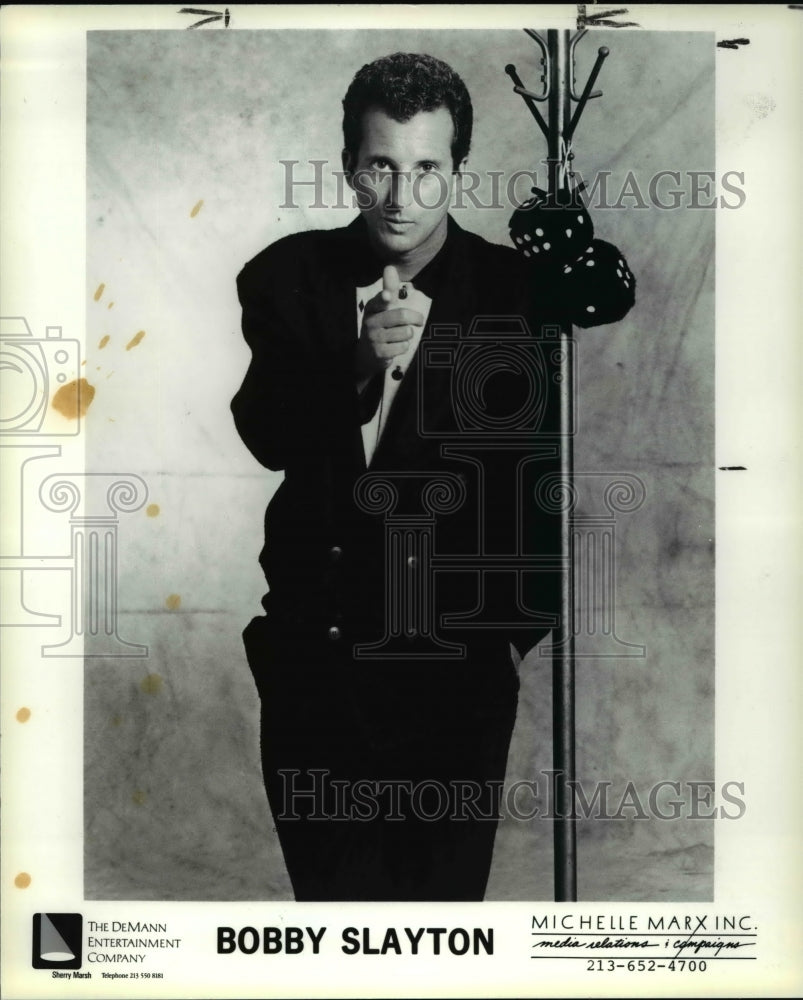 1990, Bobby Slayton - cvp35986 - Historic Images