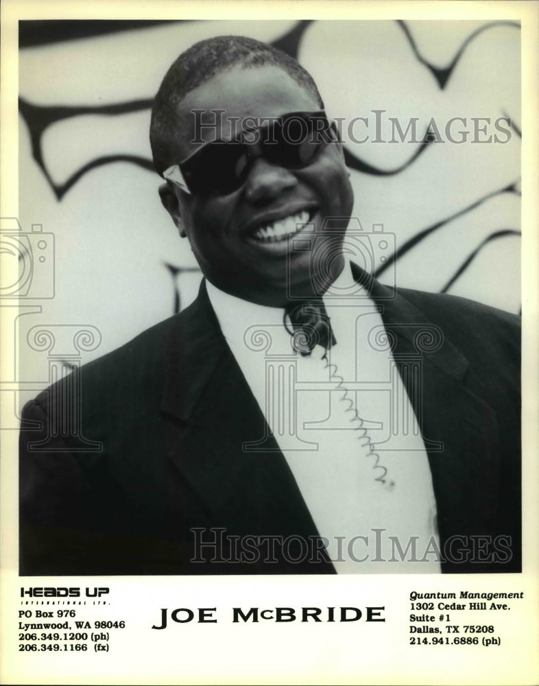 Press Photo Musician Joe McBride - cvp36048- Historic Images