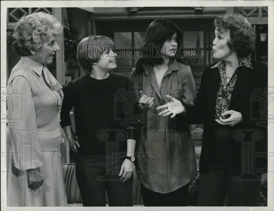 1979 Valerie Bertinelli, Anne Seymour in One Day At a Time - Historic Images