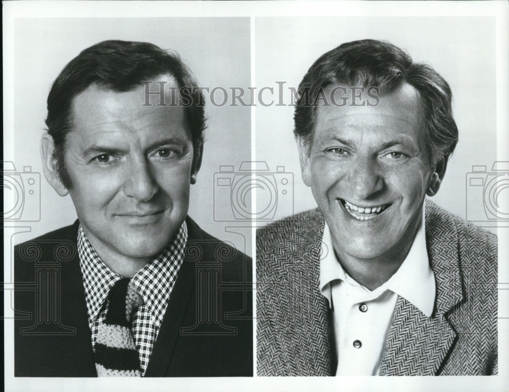 1972 Press Photo Tony Randall and Jack Klugman star in The Odd Couple - Historic Images