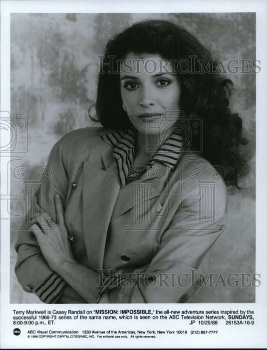 1988 Terry Markwell stars as Casey Randall in Mission Impossible - Historic Images