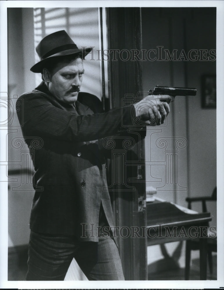 Undated Press Photo Stacy Keach stars in title role in The New Mike Hammer- Historic Images