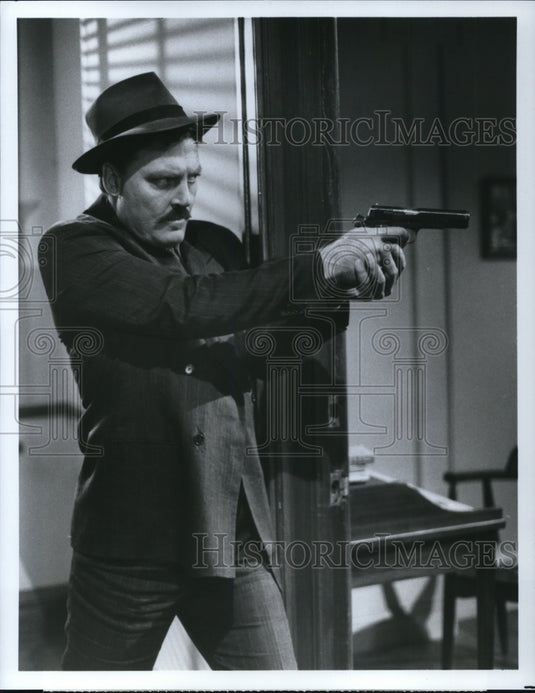 Undated Press Photo Stacy Keach stars in title role in The New Mike Hammer- Historic Images