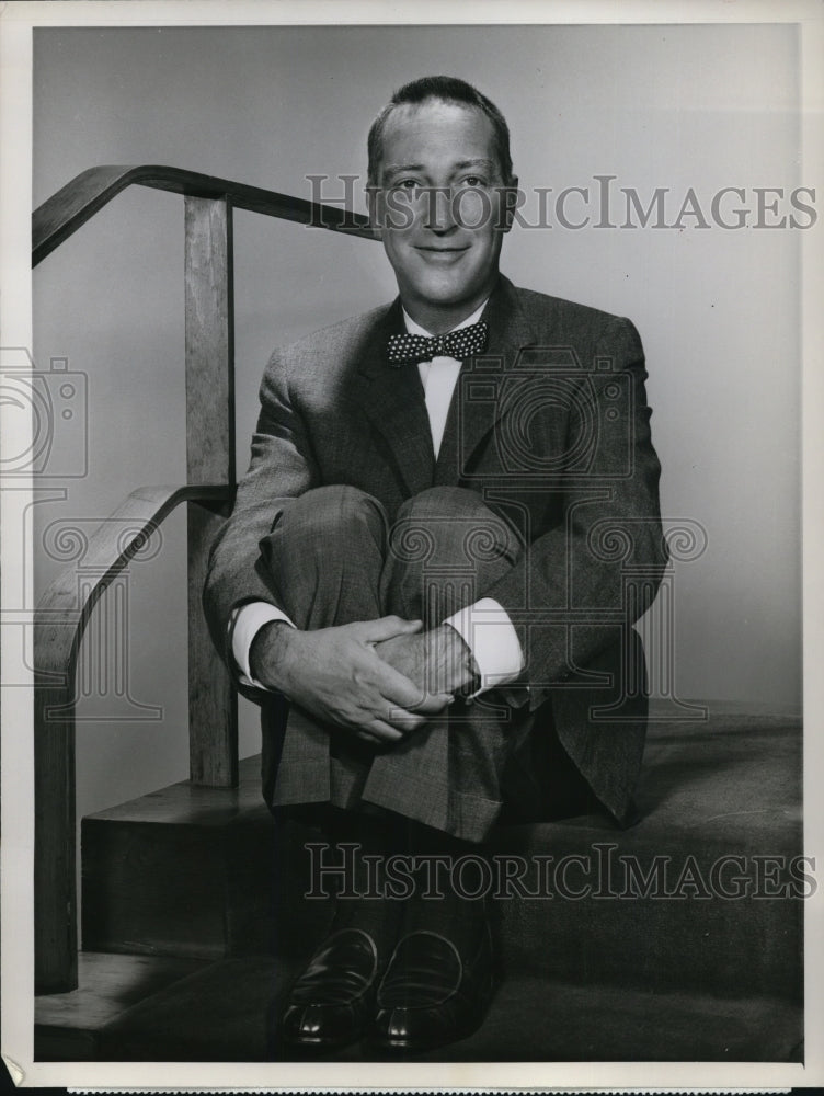 1958 Press Photo Garry Moore of The Garry Moore Show - Historic Images