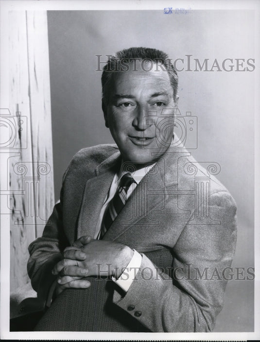 1966 Press Photo Garry Moore on The Garry Moore Show - cvp36559 - Historic Images