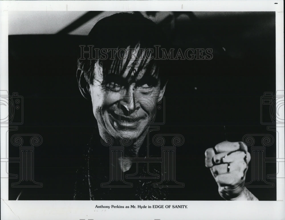 1989 Press Photo Anthony Perkins in Edge of Sanity - cvp36640- Historic Images