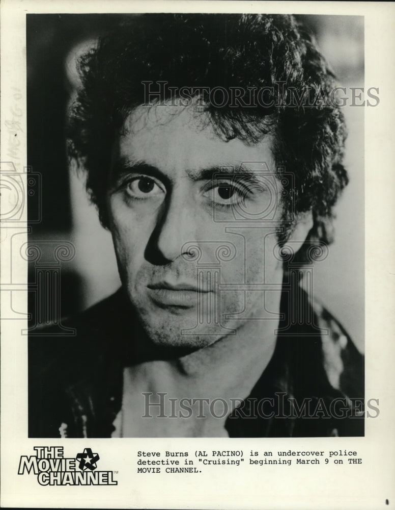 Undated Press Photo Al Pacino stars as Steve Burns in Cruising - Historic Images