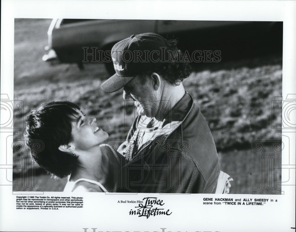 1986 Gene Hackman and Ally Sheedy star in Twice in a Lifetime - Historic Images