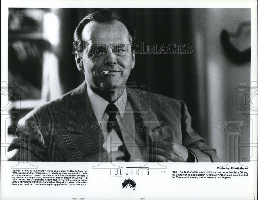 1991, The Two Jakes Jack Nicholson - cvp36918 - Historic Images