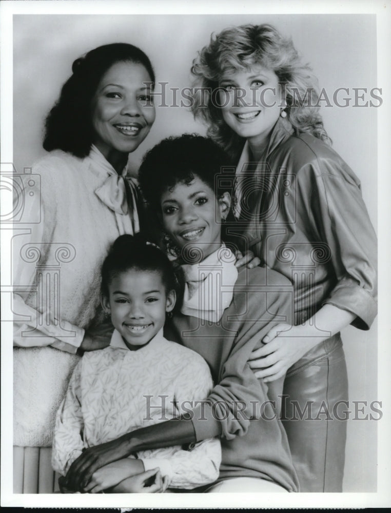 1986 Press Photo Barbara Meek, Jamila Perry, Melba Moore in Melba - cvp37086- Historic Images