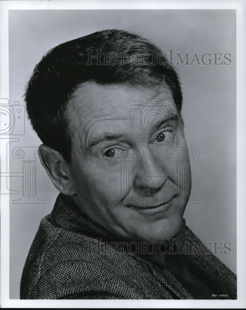 Undated Press Photo Burgess Meredith as Principal Martin Woodridge in Mr. Novak - Historic Images