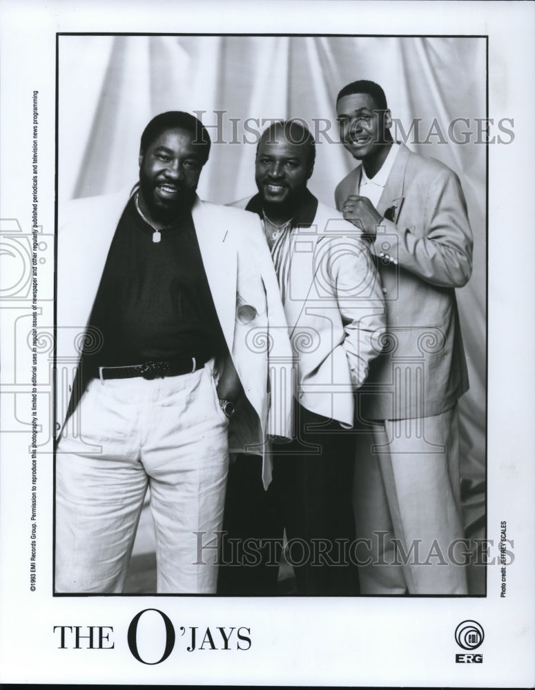 1998, Walter Williams Eddie Levert Eric Grant of The O&#39;Jays - Historic Images