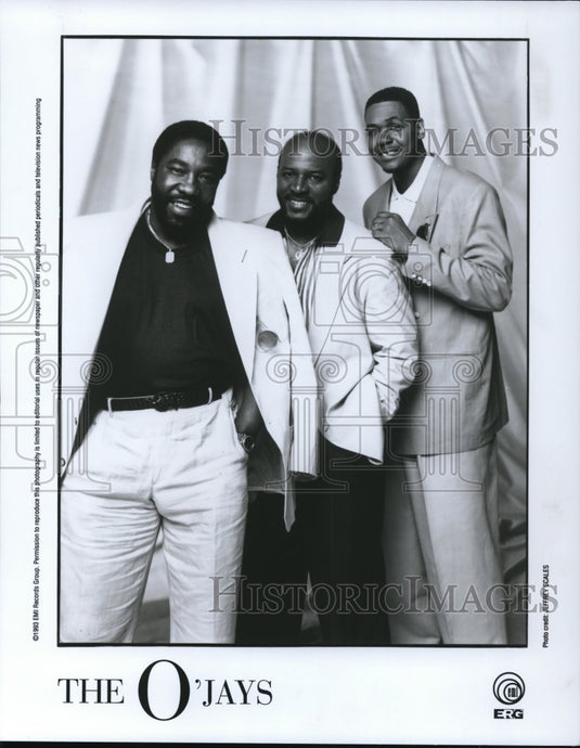 1998, Walter Williams Eddie Levert Eric Grant of The O'Jays - Historic Images
