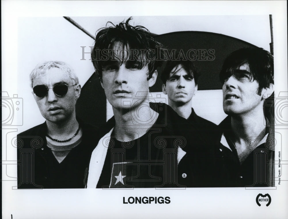 Undated Press Photo Longpigs Music Group - Historic Images